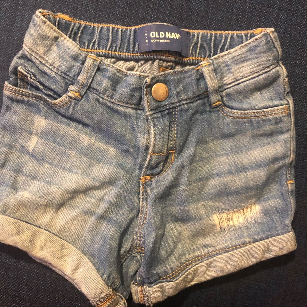 Girl jean shorts 2 t